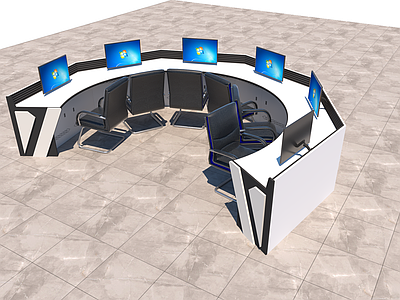 现代操作台 弧形操作台 监控操作台