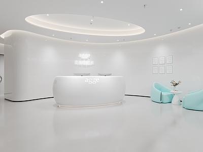 现代医美过道 咨询室 医院