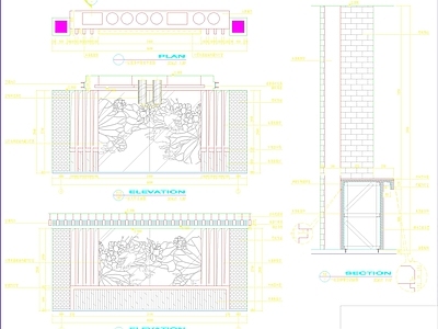 主题茶艺楼室内装修图 施工图
