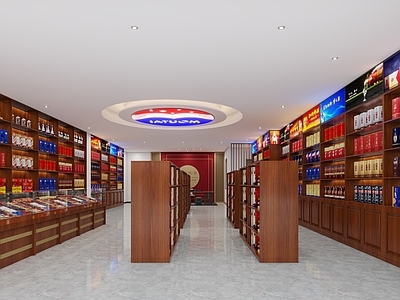 中式烟酒店