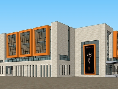 现代体育馆 羽毛球馆建筑 篮球馆 排球馆