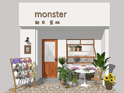 北欧花店 组合