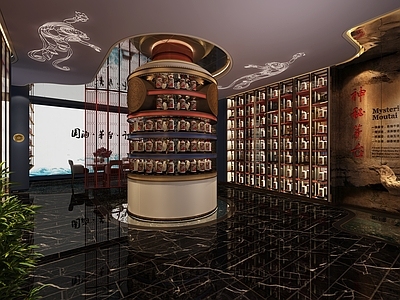 新中式烟酒店