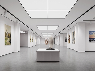现代画展 美术展厅