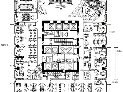 现代办公空间办公室