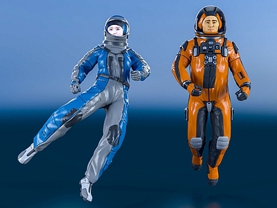 现代太空人 航天员 宇航员 飞行员 宇航服 太空服 航天服 登月 太空探险