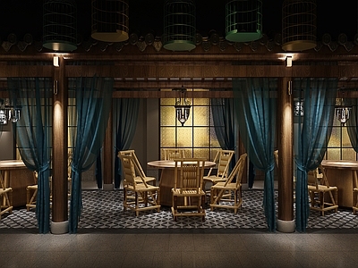 中式火锅店
