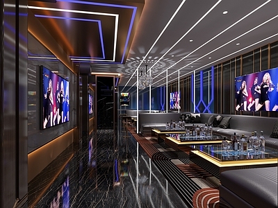 现代KTV包厢