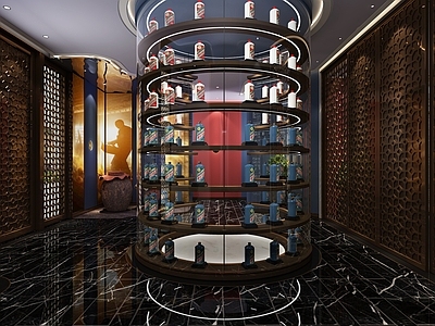 新中式烟酒店