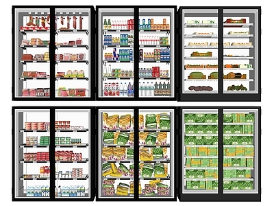 现代冰柜 冰箱冰柜 超市冰柜 食品 冰柜 展示柜
