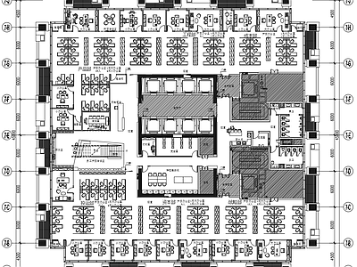 现代集团公司办公室 施工图