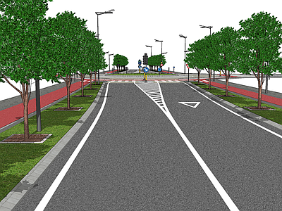 现代道路