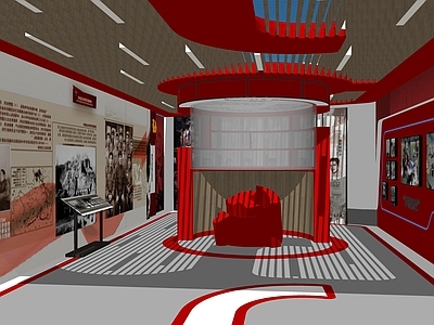 现代党建展厅