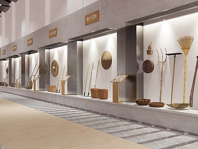 中式农耕主题展厅 农业展厅