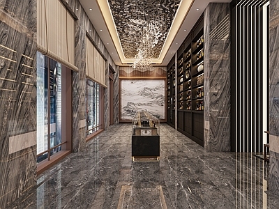 新中式烟酒店