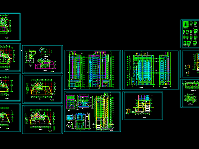 某高层办公楼CAD 施工图