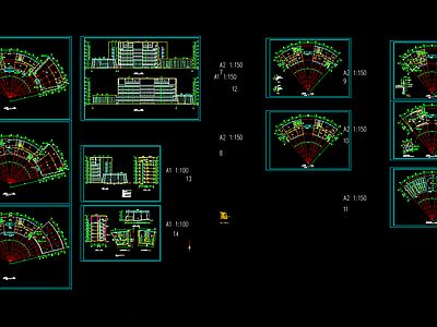 办公楼建筑图纸 施工图