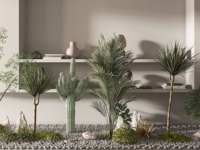 现代植物堆