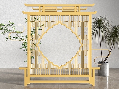 新中式屏风