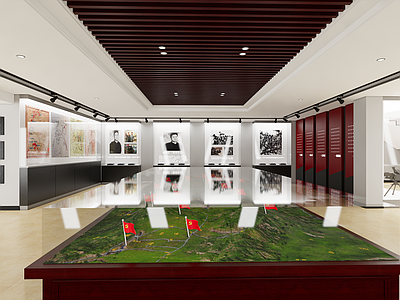 现代红军战役党建展厅
