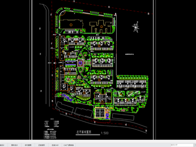 现代简约住宅小区景观建筑规划  居住区景观