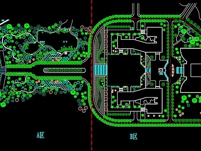 某学院景观绿化工程 施工图