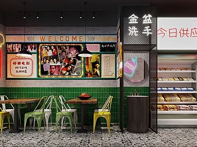 工业风龙虾火锅店