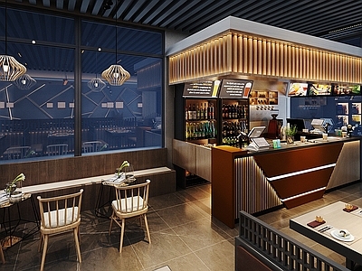 工业风火锅店