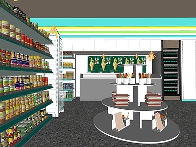 现代超市 便利店