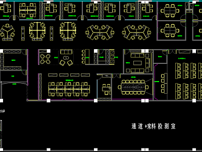 厂房办公室平面布置图