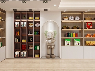 现代土特产店铺