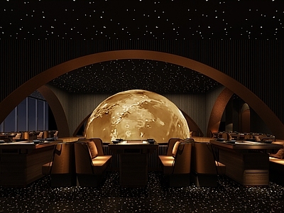 现代星空火锅店