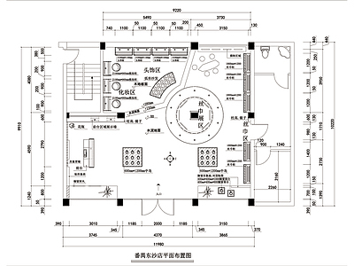 服装店施工图