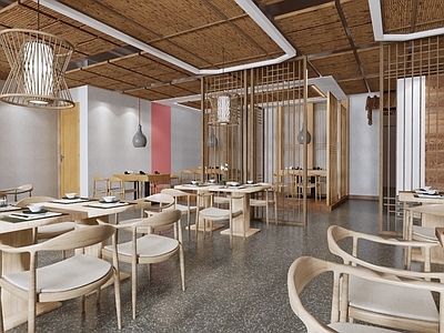 中式火锅店 餐厅