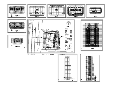 办公大厦建筑施工图