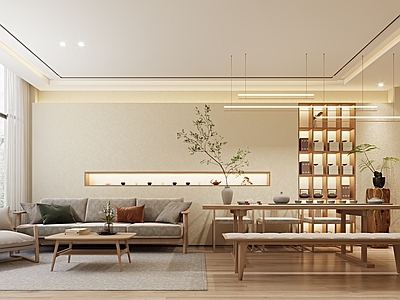 日式茶室包间