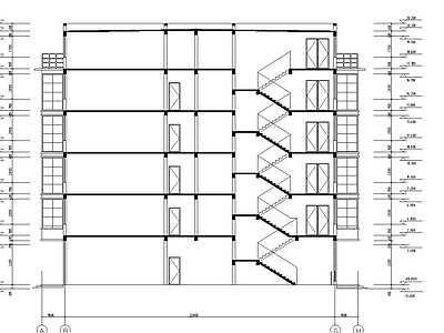 综合楼设计建筑图 施工图