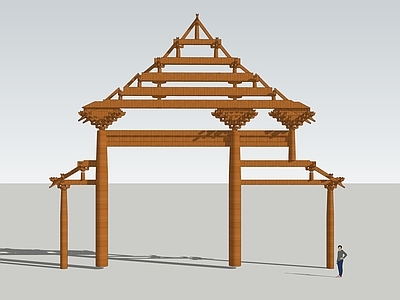 中式建筑结构 斗拱