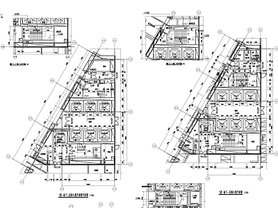 超高层公寓核心筒施工图