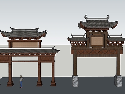 新中式牌坊