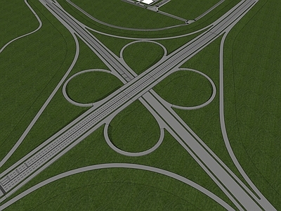 现代道路 立交桥