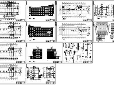 办公楼建筑施工图