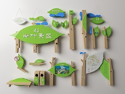 现代景区公园指示牌 景区公园导视系统 景区公园标识标牌 景区公园导视牌
