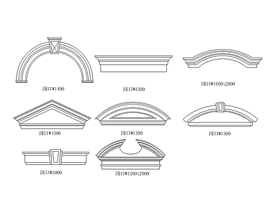 建筑通用节点施工图CAD