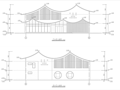 游客中心 施工图