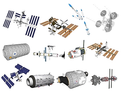 现代军事器材 火箭 空间站