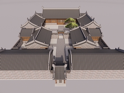 中式四合院