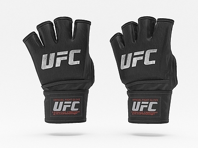 现代拳击手套 运动手套 UFC格斗手套 半指无指手套 散打格斗搏击手套