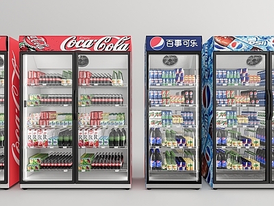现代冰柜 饮料柜 冷藏柜 冷饮柜 货柜 酒柜
