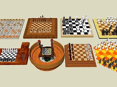 现代国际象棋 围棋 中国象棋